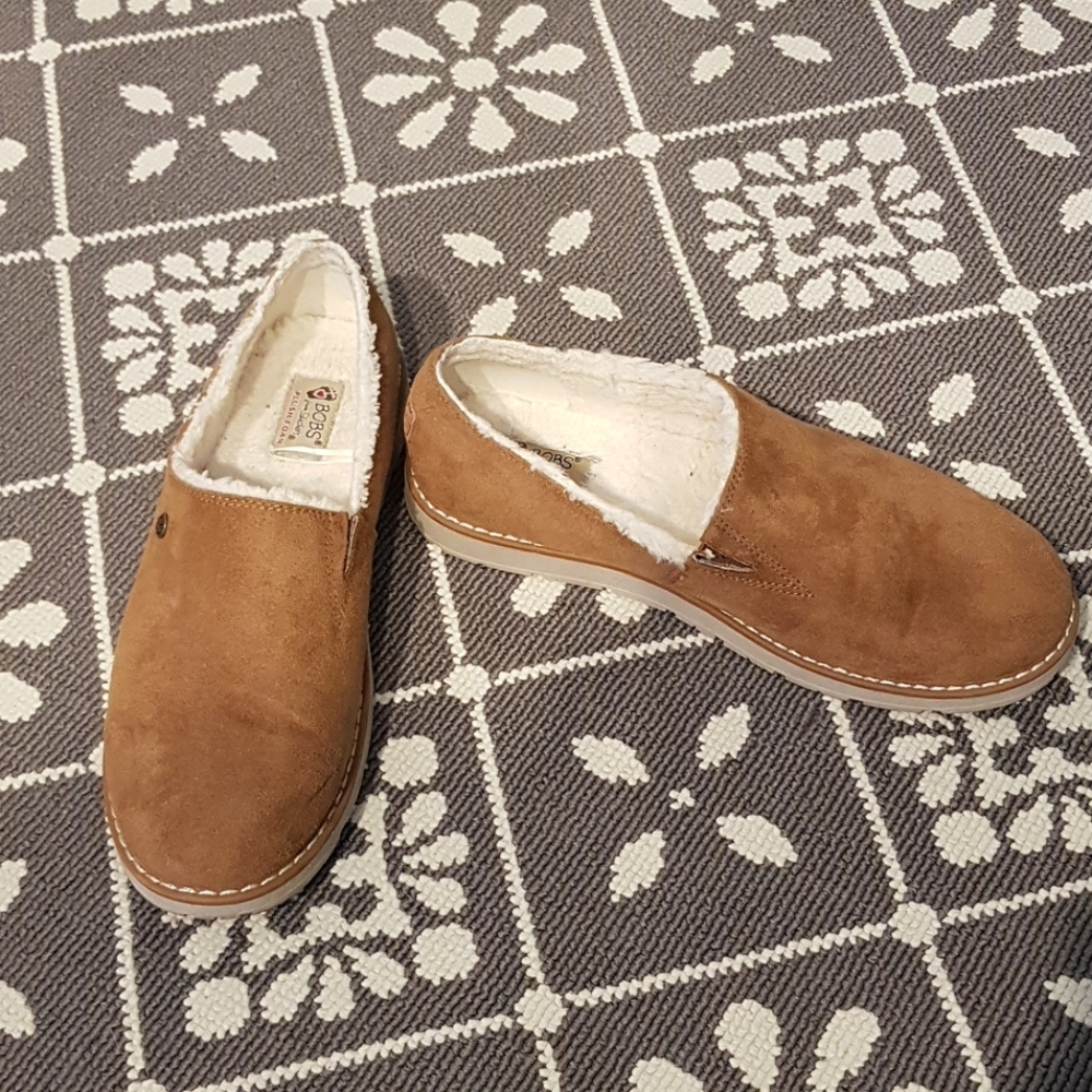 Bob's by Sketchers fleece loafer